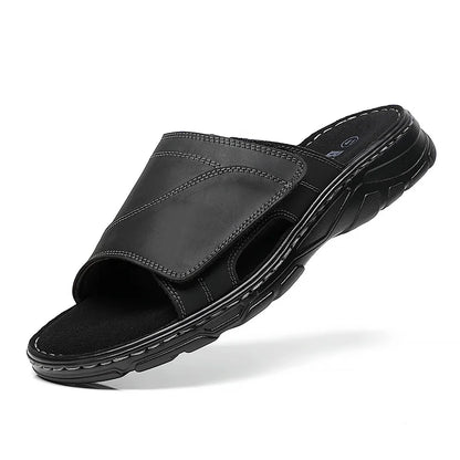 Sandália Masculina em Couro Malibu