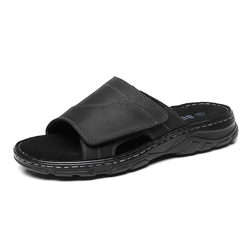 Sandália Masculina em Couro Malibu