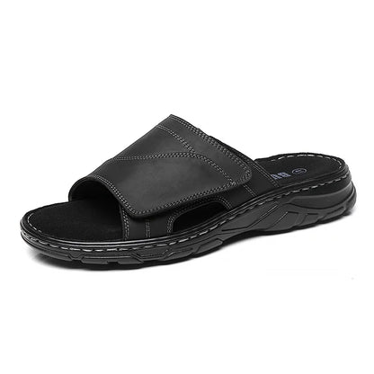 Sandália Masculina em Couro Malibu