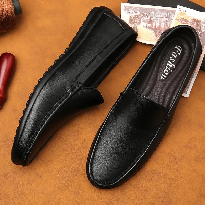 Mocassim Masculino em Couro Schuler