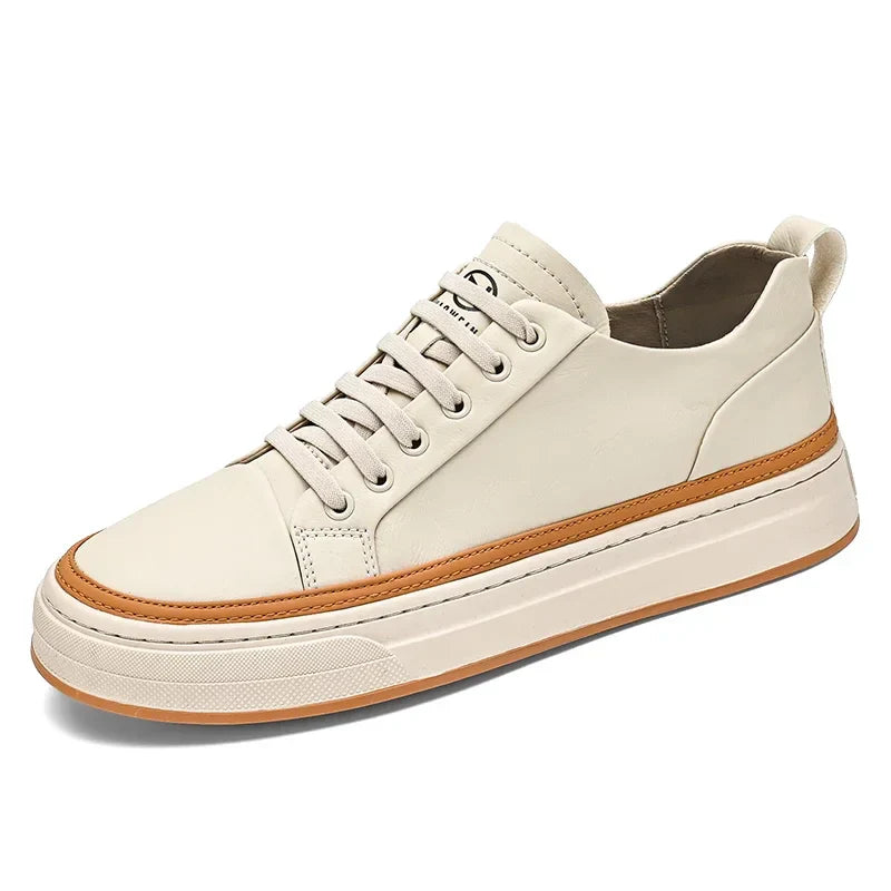 Tênis Casual Masculino em Couro Rafferty