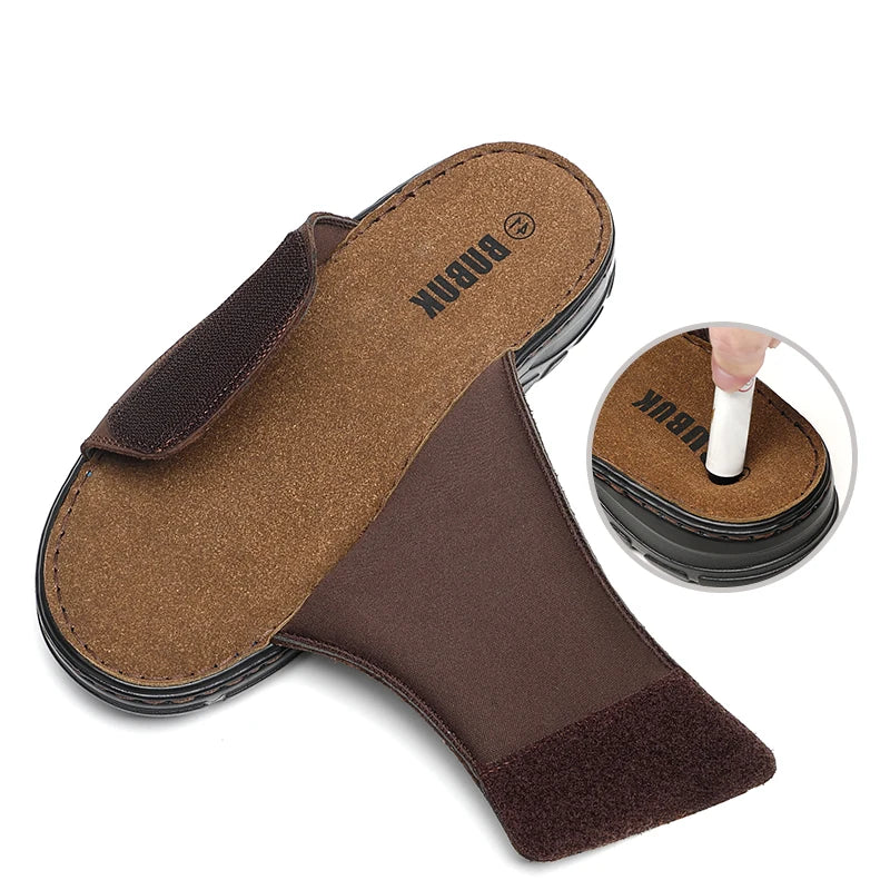 Sandália Masculina em Couro Malibu