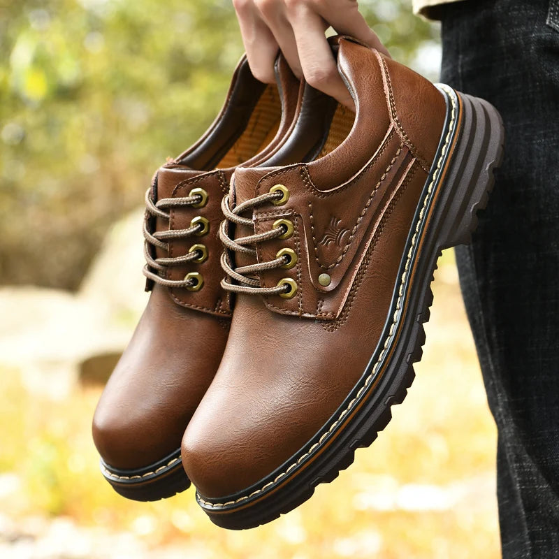 Sapato Casual Masculino em Couro Winston