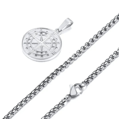 Colar Meridian Prata Inox - Corrente Veneziana