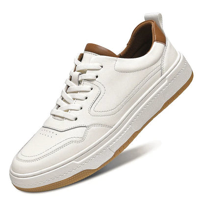Tênis Casual Masculino em Couro Magnus