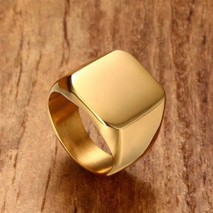 Anel Napoleon Ouro Inox