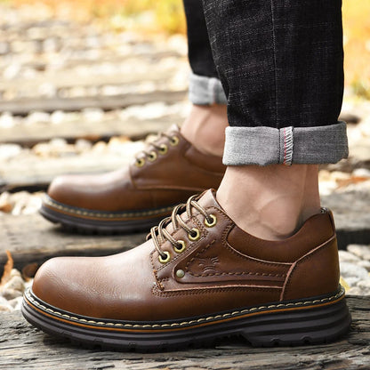Sapato Casual Masculino em Couro Winston