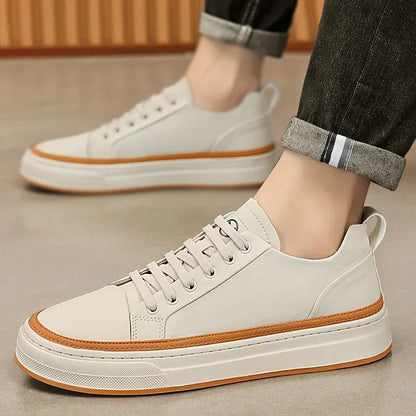 Tênis Casual Masculino em Couro Rafferty