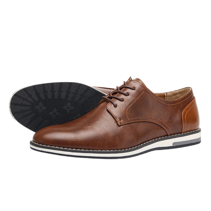 Sapato Oxford Casual em Couro Humpfrey
