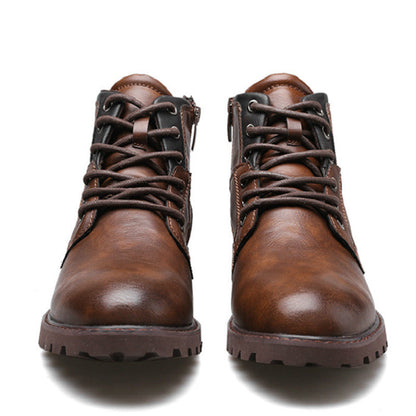 Bota Masculina em Couro Ulysses
