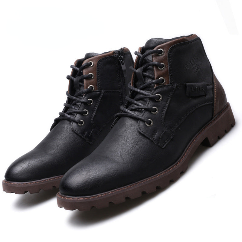 Bota Masculina em Couro Ulysses